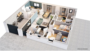 maison neuve à la vente -   37240  MANTHELAN, surface 91 m2 vente maison neuve - UBI470808899